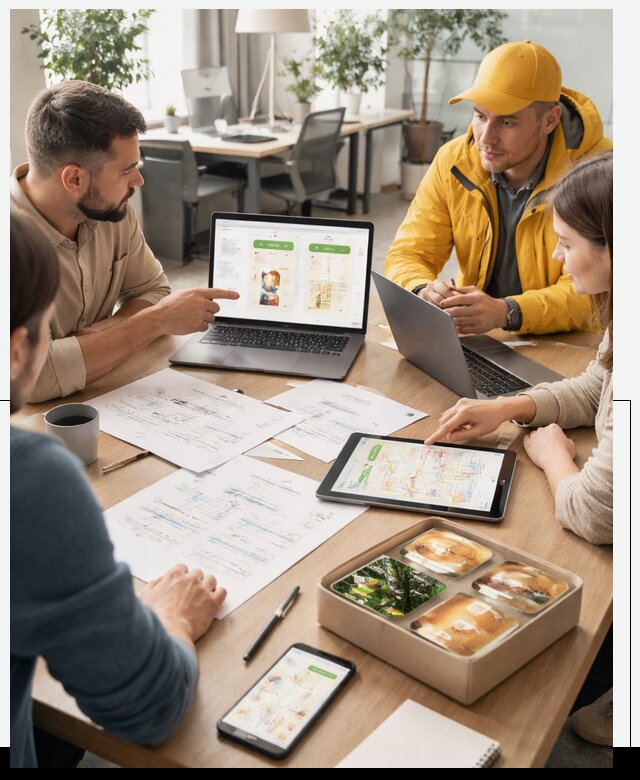 Разработка агрегатора доставки еды в Светлограде от 15237 р., АвикейСвт