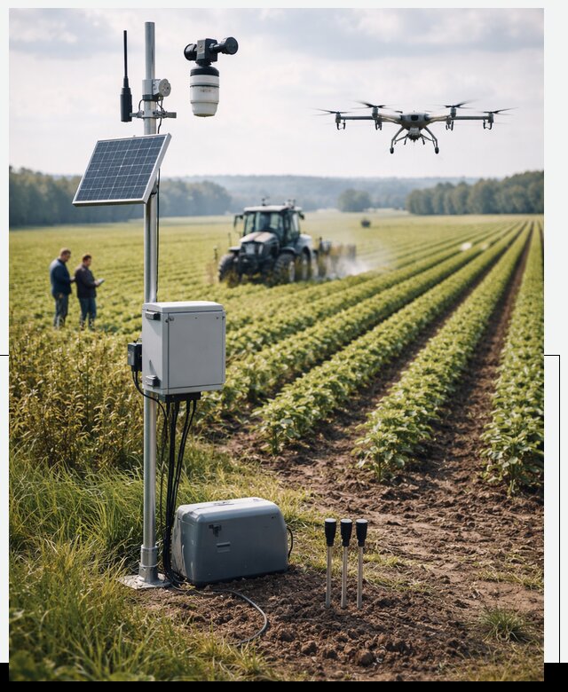 Разработка IoT мониторинга полей в Светлограде от 8634 р. | АвикейСвт